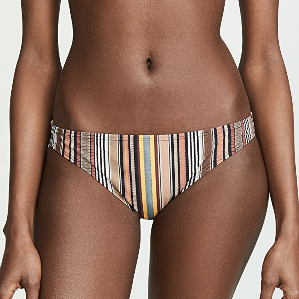 NWOT Tory Burch Striped Hipster Bikini Bottoms
